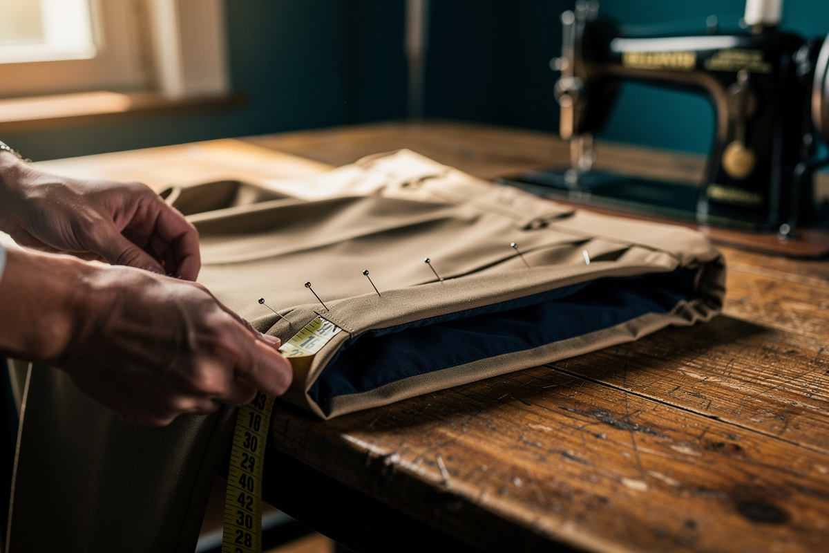 Comment faire un ourlet de pantalon ?