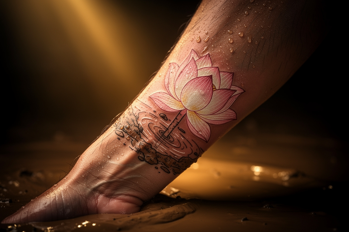 Signification fleur de lotus tatouage : le guide essentiel