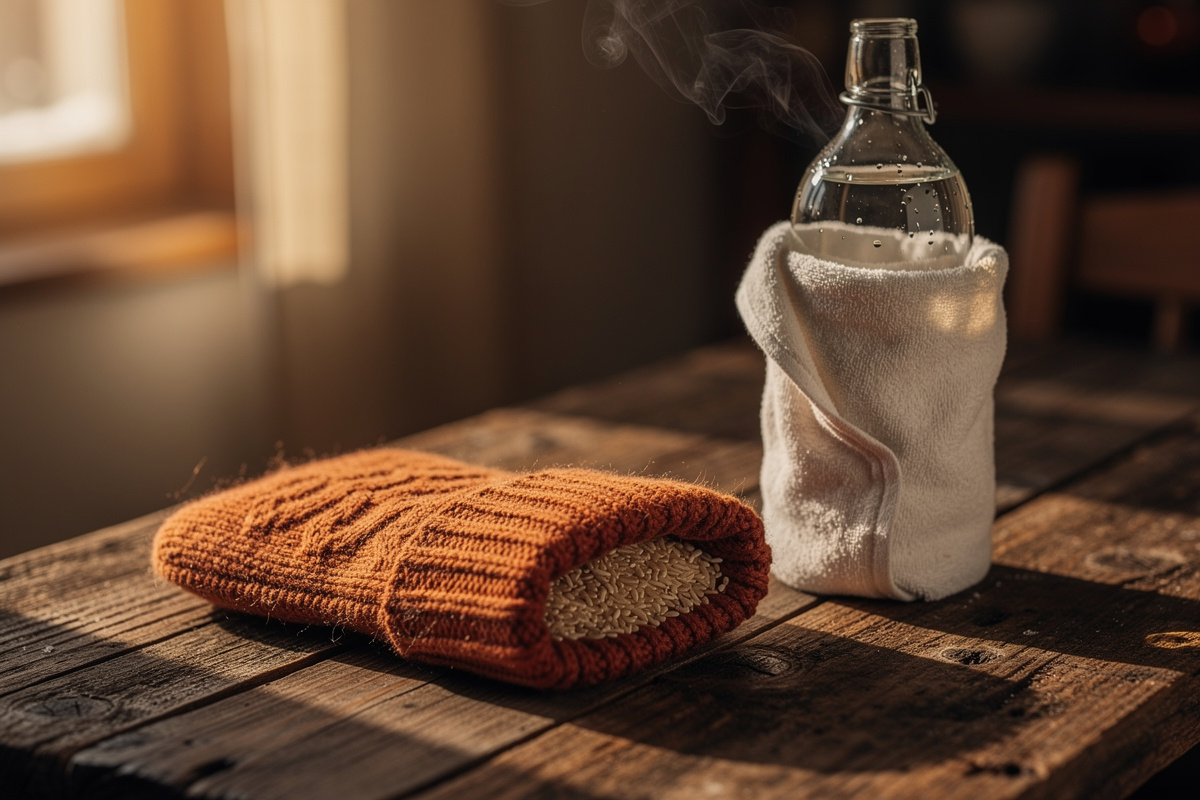 Comment faire une bouillotte maison rapide ?