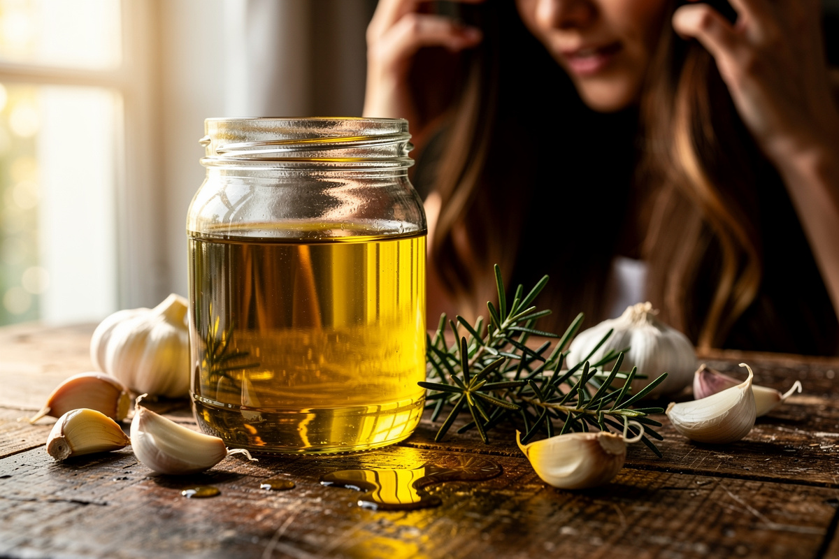 L’huile d’ail est-elle dangereuse pour les cheveux ?