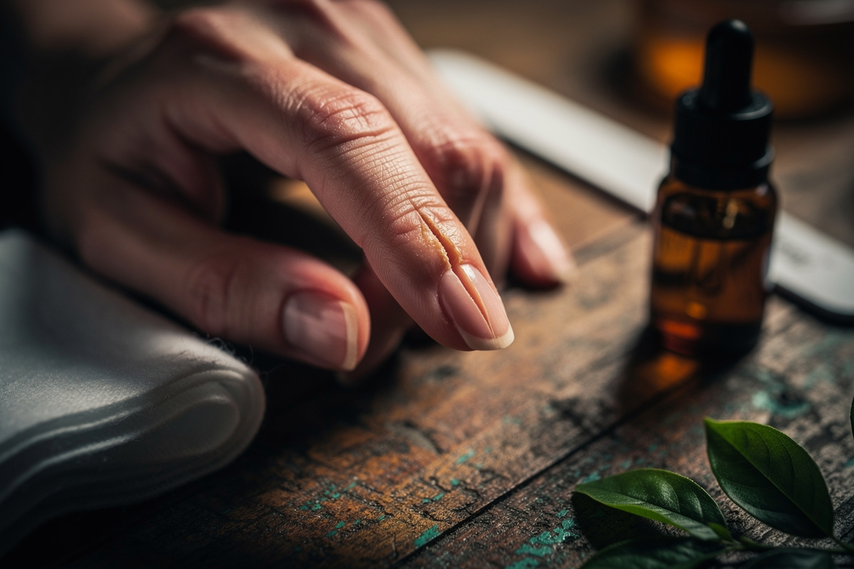 Pourquoi mon ongle se fend toujours au même endroit ?